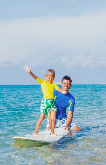 cours de surf enfants